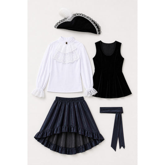 Halloween Pirate Costume with Vest