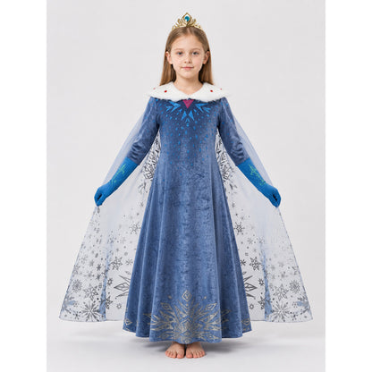Snow Queen Costume for Halloween and Cosplay main product view