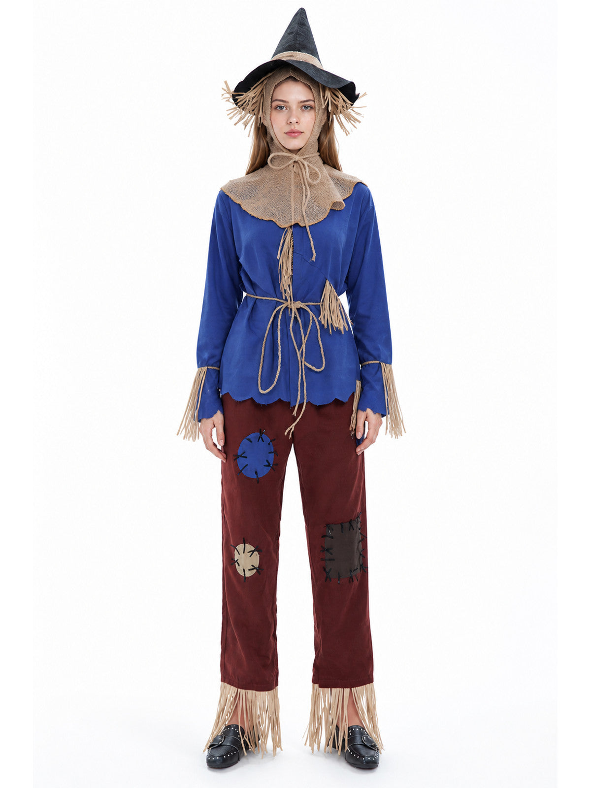 Halloween Patchwork Scarecrow Costume