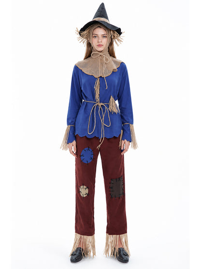 Halloween Patchwork Scarecrow Costume
