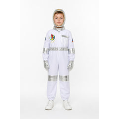 Children’s Astronaut Jumpsuit with Silver Inserts