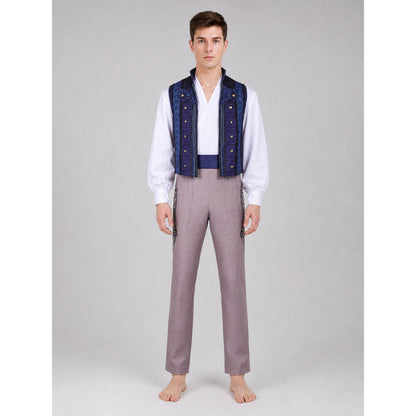 Fiyero "Wicked" Cosplay Costume: Vest, Shirt, Pants