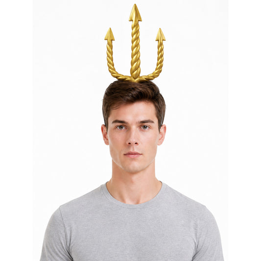 King of the Seas Carnival Set: Trident and Wig