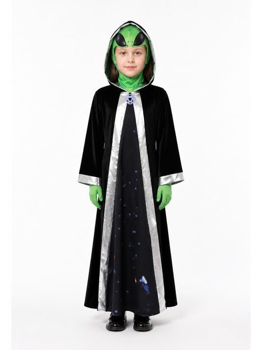 Alien Jumpsuit with Mask and Gloves main product view