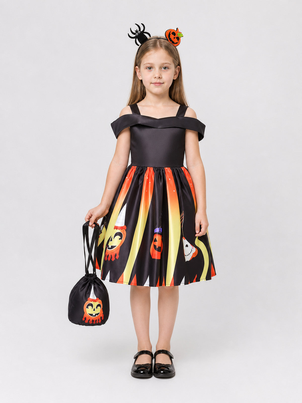 Halloween Costume Dress with Headband