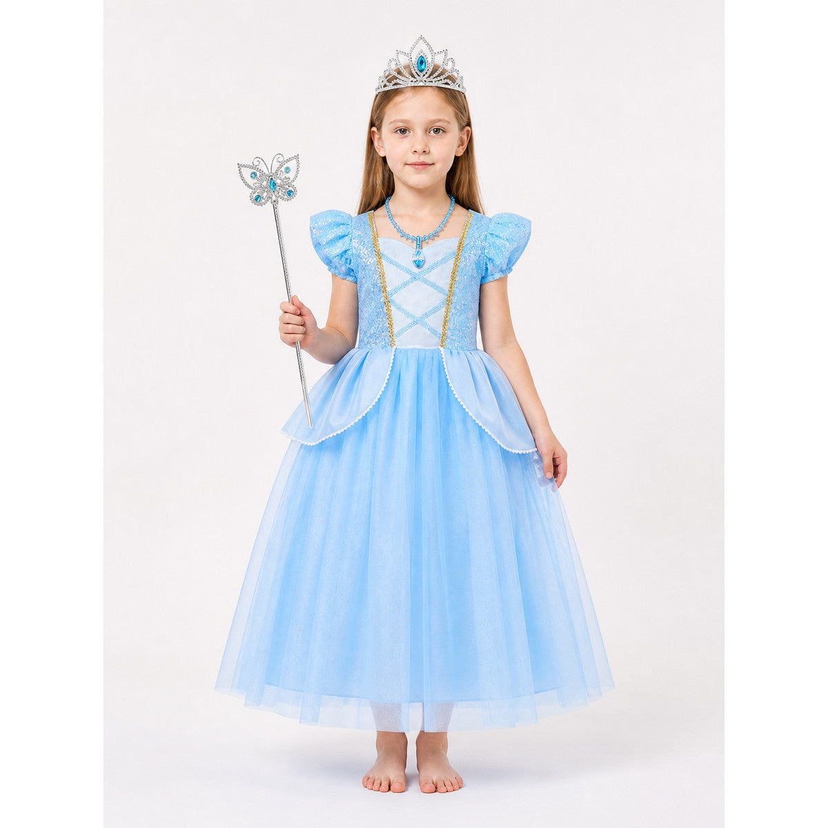 Blue Princess Halloween Costume main product view