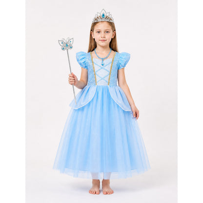 Blue Princess Halloween Costume main product view