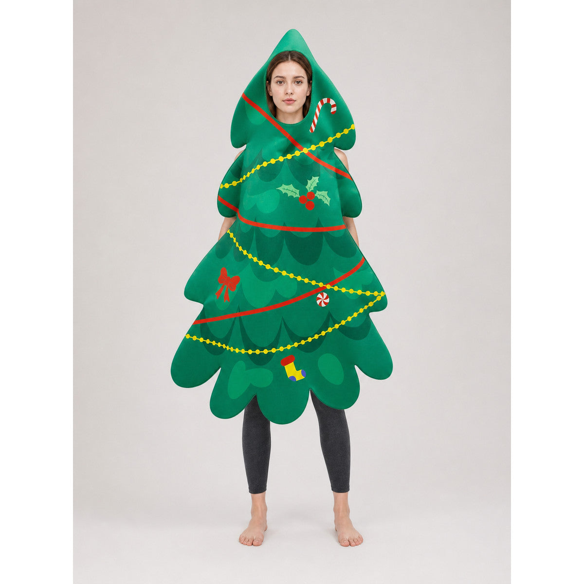Christmas Tree Costume for New Year's Celebrations