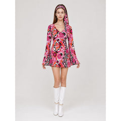 Carnival Costume: Dress with Headband in Retro Style