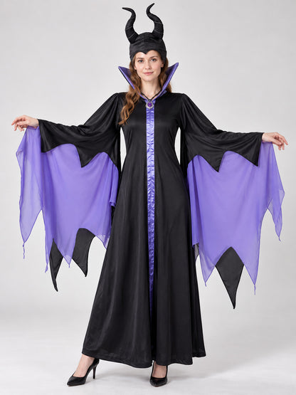 Halloween Carnival Costume: Dress, Horns, Necklace