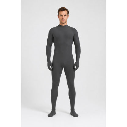 Solid-Color Zentai Bodysuit for Halloween and Dance main product view