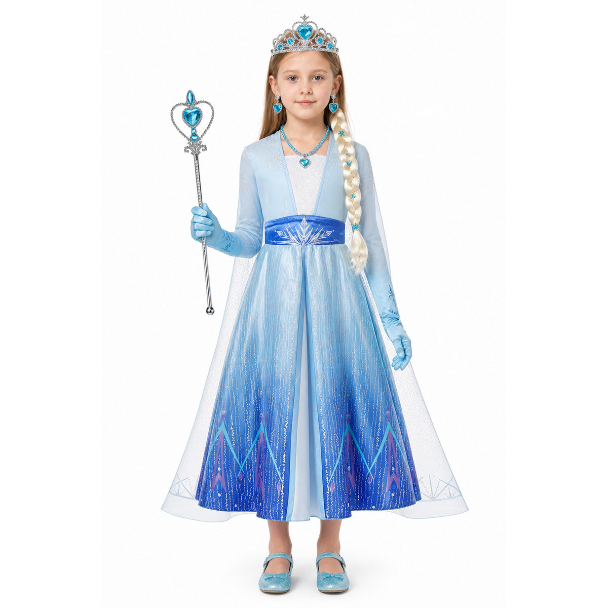 Princess Costume with Dress and Accessories main product view