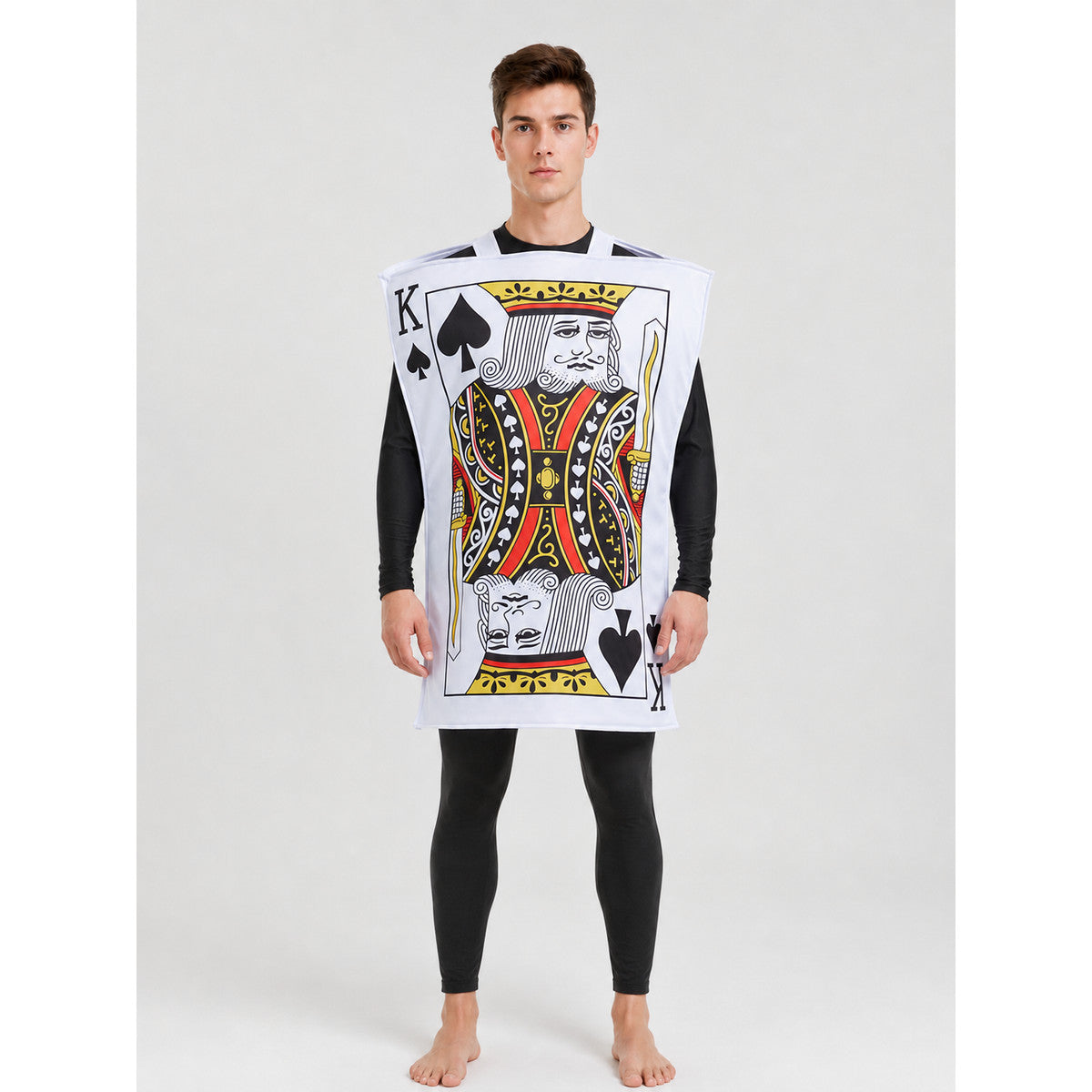 King of Spades tunic costume for a themed party