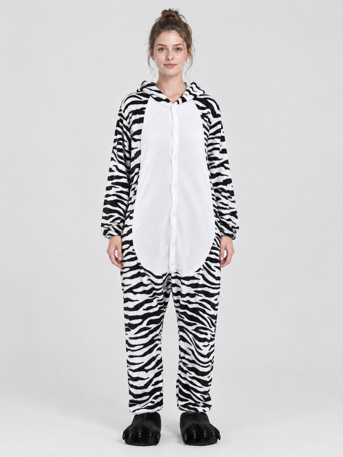 Insulated Hooded Kigurumi Loungewear Jumpsuit