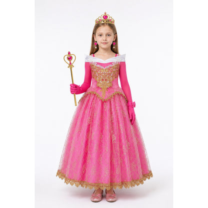 Princess Costume with Dress and Accessories for Halloween main product view