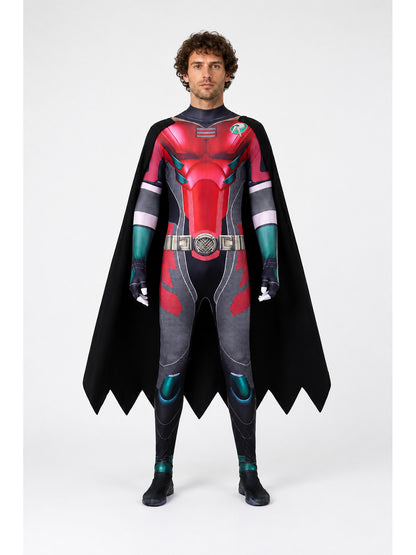 Robin Cosplay Costume with Cape and Jumpsuit main product view
