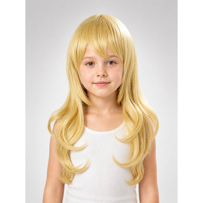 Golden Carnival Wig for Halloween and Cosplay main product view