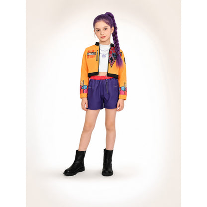 Halloween Cosplay Set: Jacket, Top, and Shorts main product view