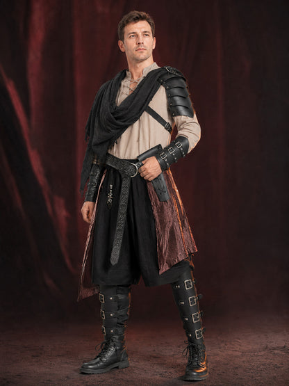 Medieval Viking Costume with Belt for Cosplay main product view