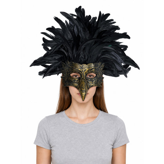 Eagle Feather Mask for Carnival and Masquerade