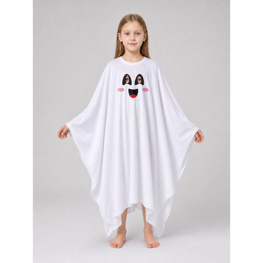 Halloween Ghost Costume, White Outfit