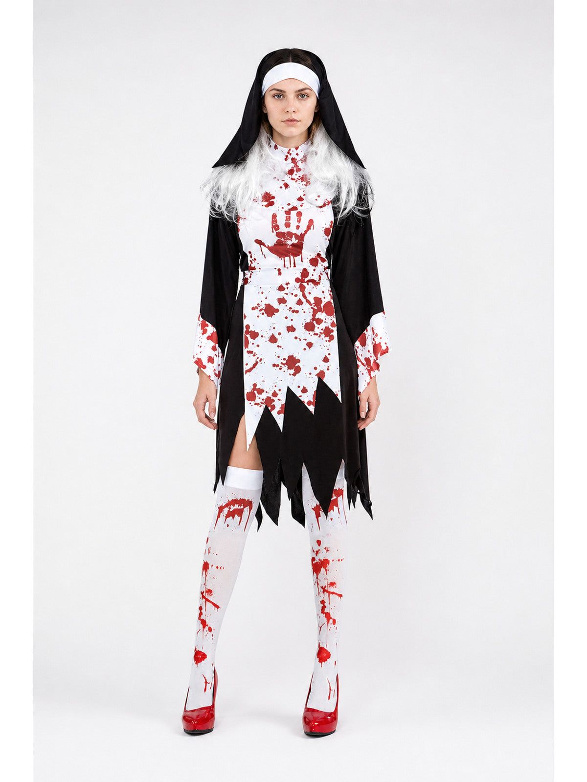 Costume with Bloodstains and a Jagged Hem main product view