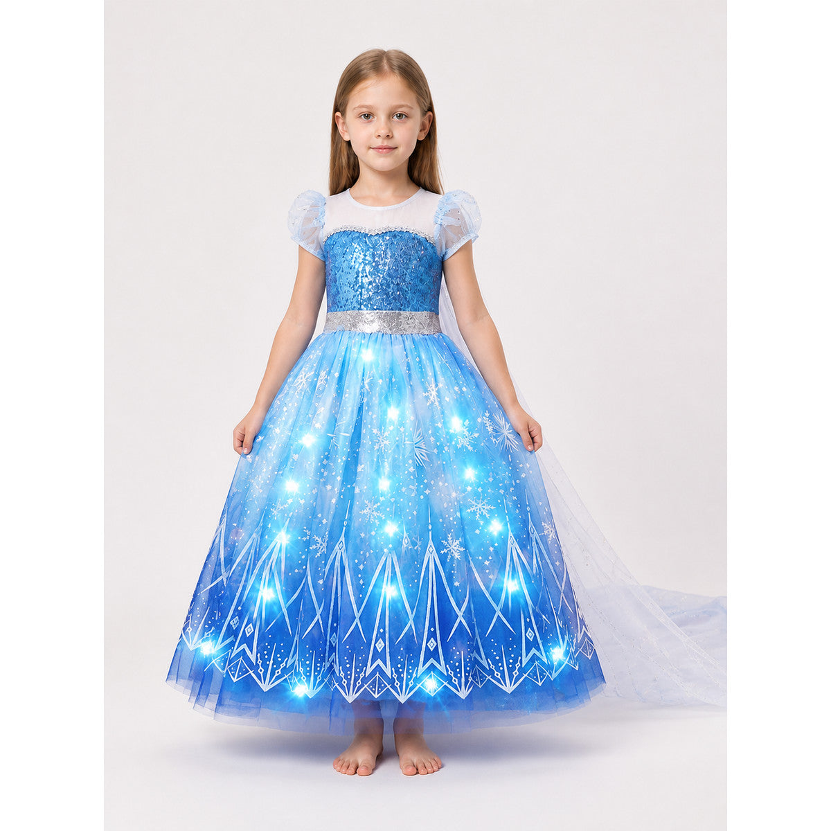 Light-Up Snow Queen Costume main product view