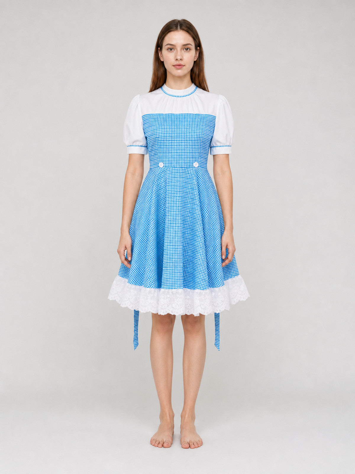 Dorothy Plaid Dress for Cosplay and Stage