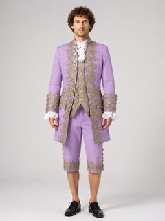Purple Historical-Style Cosplay Costume