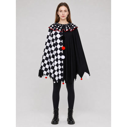 Clown Cape for a Carnival Costume