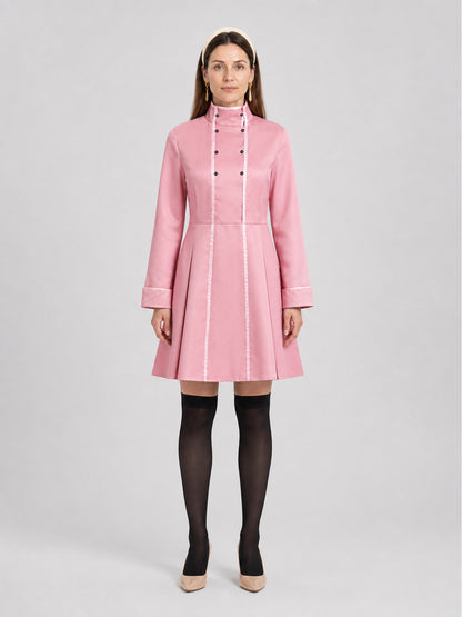 Blair Cosplay Costume: Pink Dress and Accessories on-model view