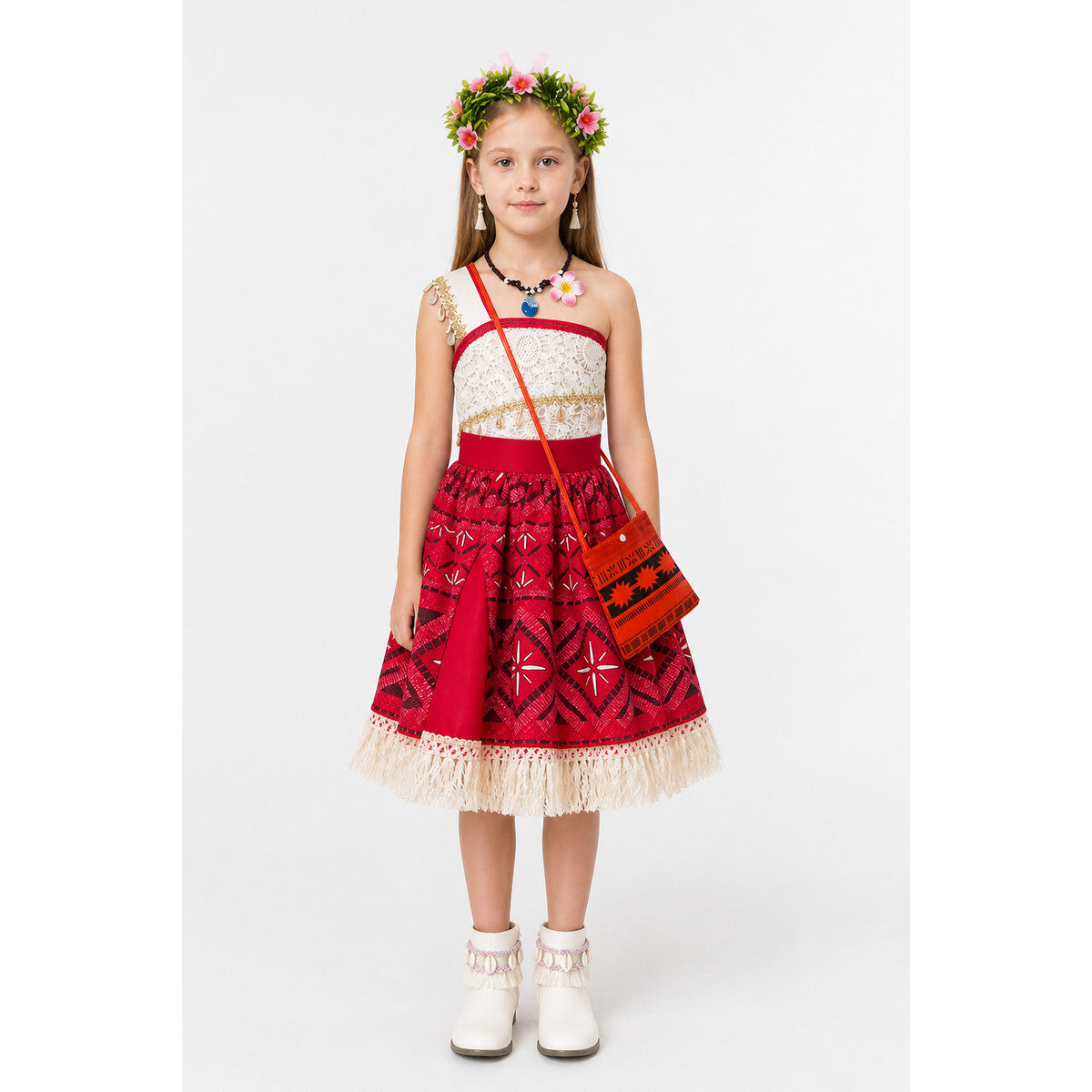 Halloween Carnival Dress with Ethnic Pattern main product view