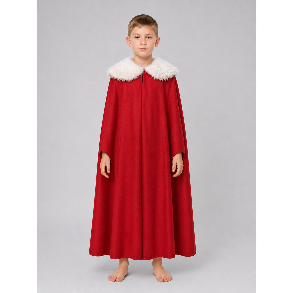 Invincible Cosplay Cape: Red and White Cloak