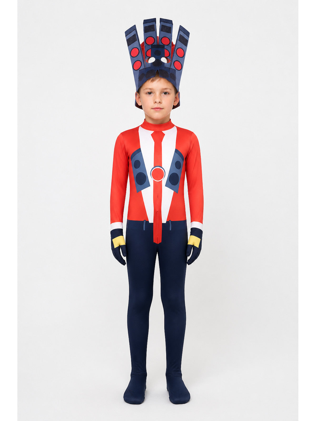 Fitted Skibidi Toilet TV-Head Jumpsuit main product view