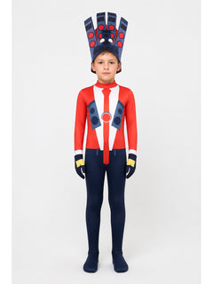 Fitted Skibidi Toilet TV-Head Jumpsuit