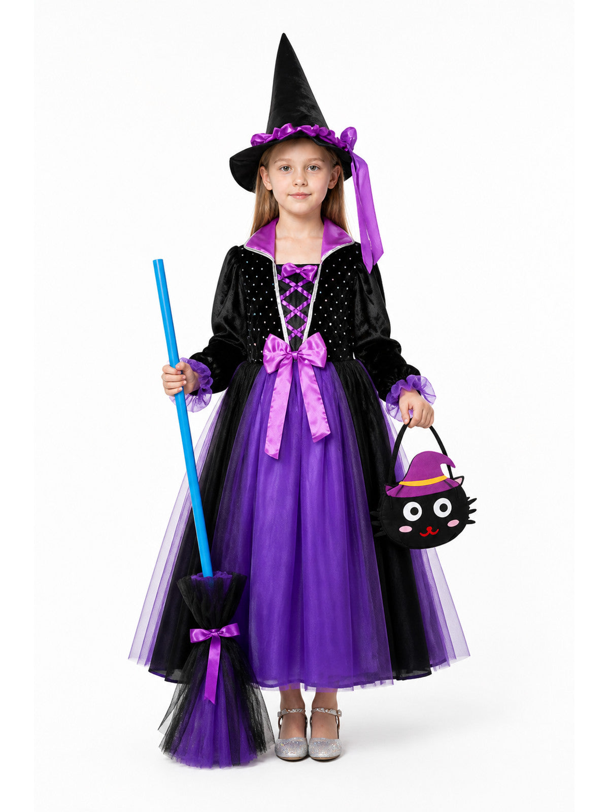 Carnival Costume with a Magic Hat and Accessories main product view