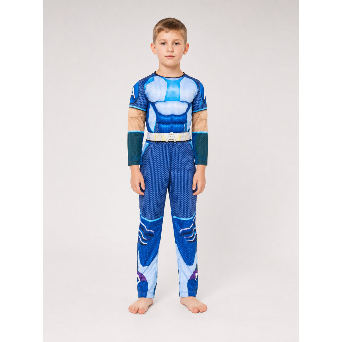Superhero Costume, One-Piece Jumpsuit on-model view