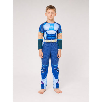 Superhero Costume, One-Piece Jumpsuit on-model view