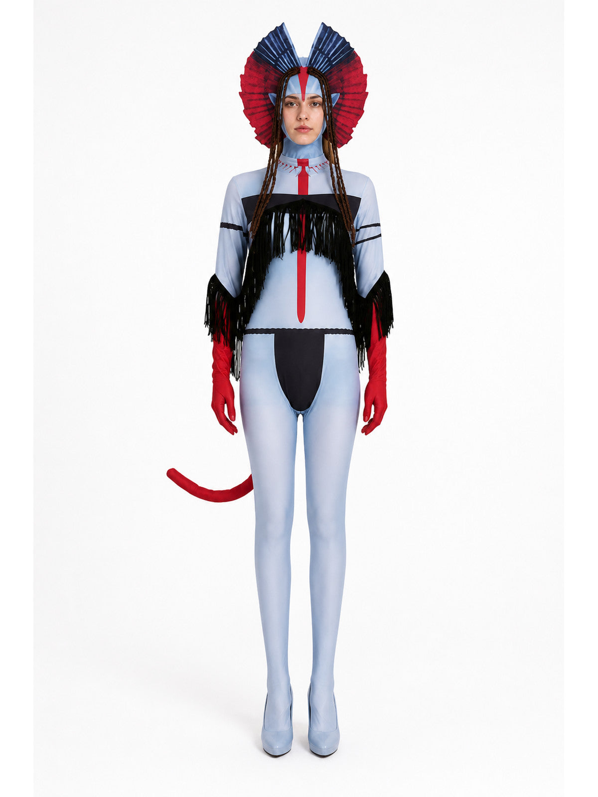 Avatar 3 Cosplay Costume, Jumpsuit and Headpiece main product view