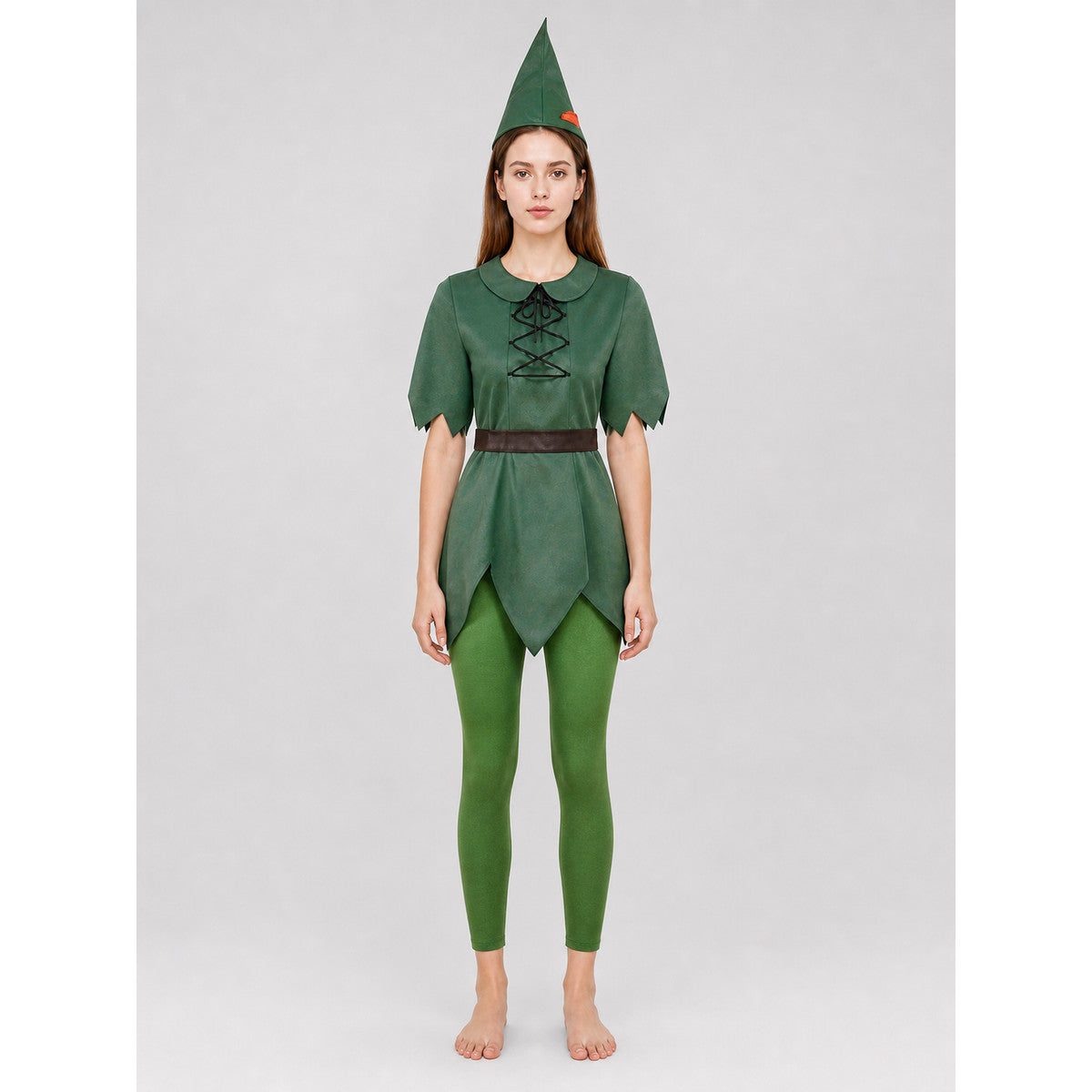 Peter Pan Cosplay Costume: Green Set