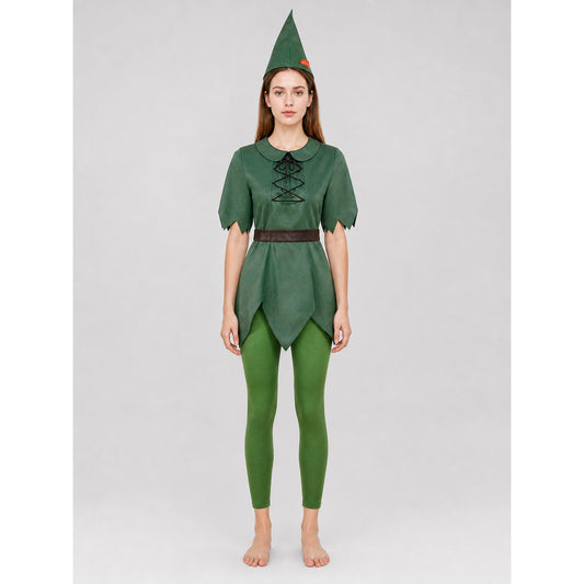 Peter Pan Cosplay Costume: Green Set