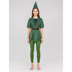 Peter Pan Cosplay Costume with Hat and Pants