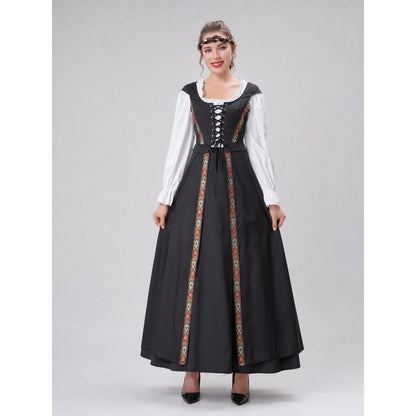 Medieval-Style Costume Dress for Cosplay
