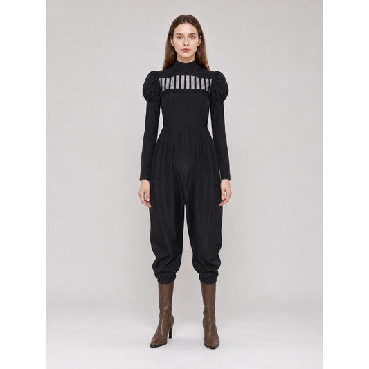 Black Mei Mei Cosplay Jumpsuit