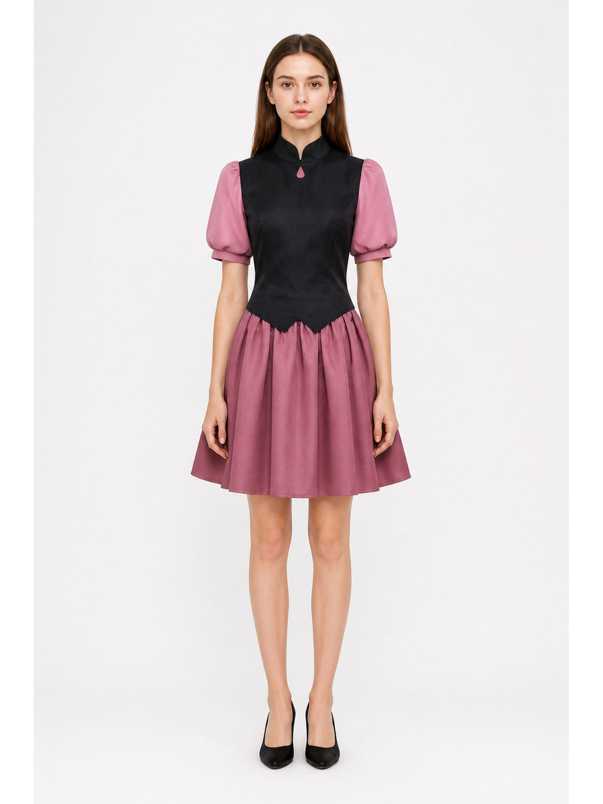 The Owl House Amity Cosplay Costume: Top and Skirt main product view