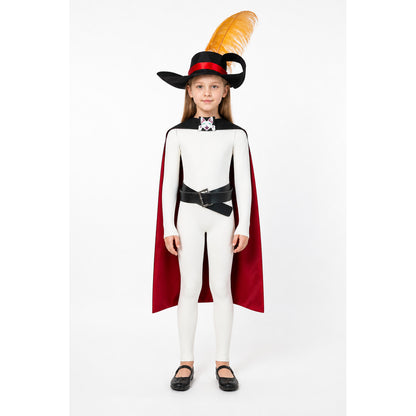 Puss in Boots Costume with Cape and Hat main product view