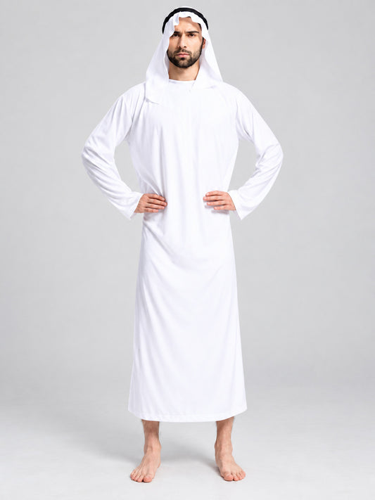 Arab Costume with Head Scarf and Robe