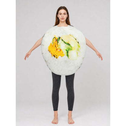 Food-Print Tunic Costume for Halloween and Cosplay