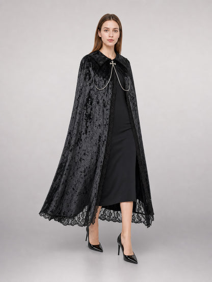 Black Gothic Vampire Costume Dress