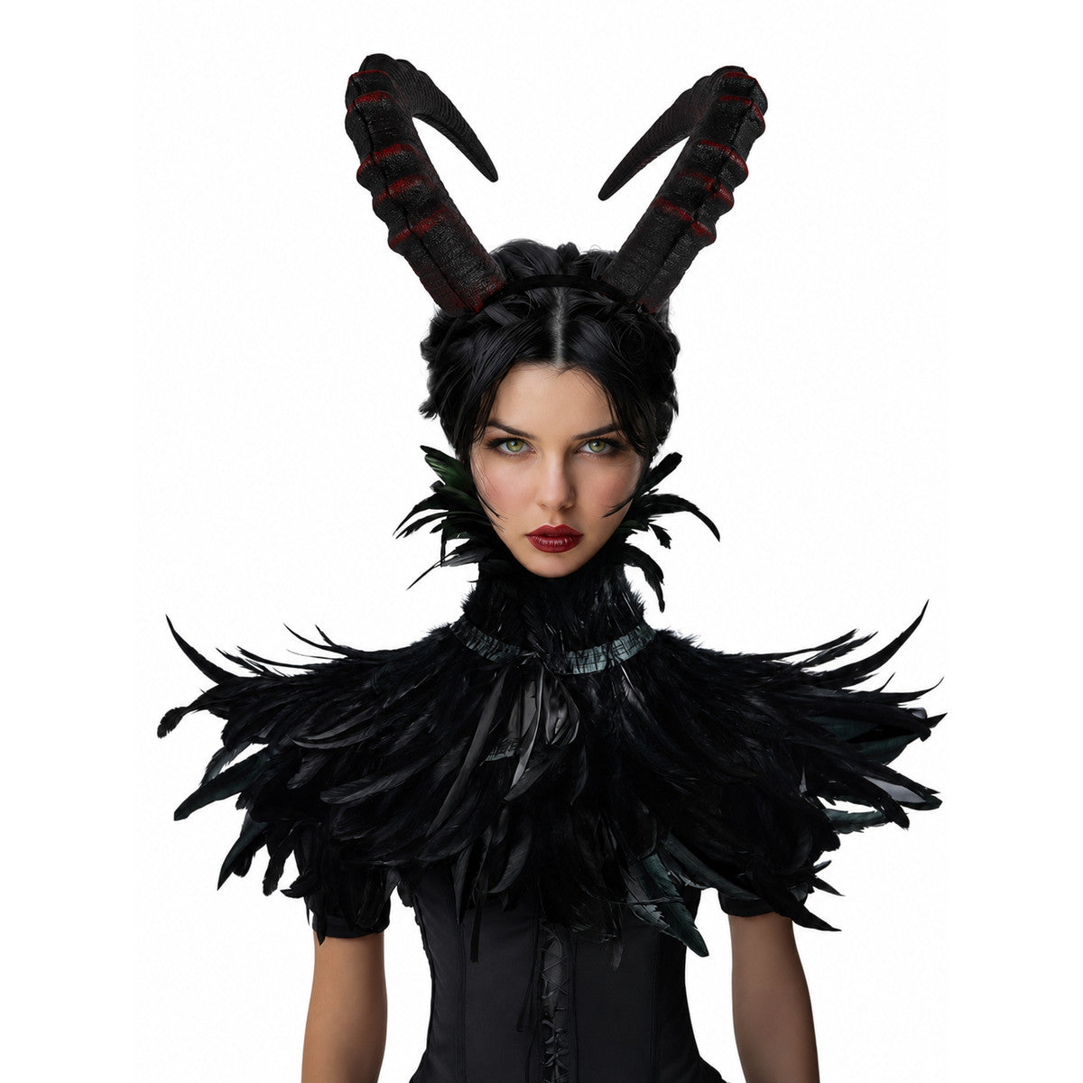 Horned Carnival Headpiece for Cosplay